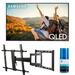 Samsung QN43Q60CAFXZA 43 QLED 4K Quantum HDR Dual LED Smart TV with a Walts TV Large/Extra Large Full Motion Mount for 43 -90 Compatible TV s and Walts HDTV Screen Cleaner Kit (2023)