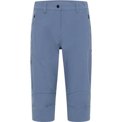 HOT-SPORTSWEAR Damen Caprihose Bavella L_3/4 Pants, Größe 46 in Blau