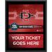 Fanatics Authentic San Diego State Aztecs 2023 NCAA Men's Basketball Tournament March Madness Final Four 12" x 15" "I Was There" Sublimated Ticket Plaque