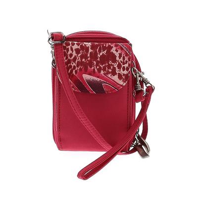Travel Trend Crossbody Bag: Pink Solid Bags