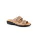 Extra Wide Width Women's Ruthie Sandals by Trotters in Beige (Size 10 WW)