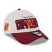 Youth New Era Stone/Burgundy Washington Commanders 2023 NFL Draft 9FORTY Adjustable Hat