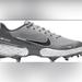 Nike Shoes | Men's Nike Alpha Huarache Elite 3 Low Baseball Cleats Grey Ck0746-011 Size 13 | Color: Gray | Size: 13