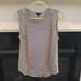 J. Crew Tops | J.Crew Embellished Tank Top | Color: Gray/Silver | Size: M