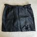 Free People Skirts | Free People Leather Skirt | Color: Black | Size: 4