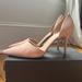 J. Crew Shoes | Jcrew Dorsey Suede Stiletto Pumps. Beautiful Pink Blush Color. Lightly Worn. | Color: Cream/Pink | Size: 9.5