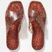 Anthropologie Shoes | Anthropologie Matisse Jelly Slide Sandals Brown Motif | Color: Black/Brown | Size: 9