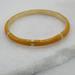 J. Crew Jewelry | J. Crew Thin Enamel & Gold Tone Bangle | Color: Gold/Yellow | Size: Os