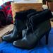 Coach Shoes | Coach Leather Shearling Lace Up Boot Nwt | Color: Black | Size: 8.5