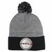 Nike Accessories | At4 12 In Knit Pom-Pom Top Beanie- Dark Heather Grey/ Black | Color: Black/Gray | Size: Os