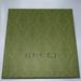 Gucci Storage & Organization | Authentic Green Gucci Gift Scarf Box With Ribbon And Tissue | Color: Green | Size: Os