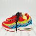 Nike Shoes | Nike Air Max 95 Athletic Mesh Red Black White Lace Up Sneakers A97 | Color: Red/Yellow | Size: 4.5b