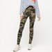 J. Crew Pants & Jumpsuits | J. Crew 7/8 High Rise Leggings In Camo Athleisure | Color: Brown/Green | Size: Xs