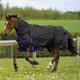 Turnout Rug 0g Lightweight GALLOP Trojan Dual Rug & Neck Set 600Denier (6'0", Black/Purple bindings)