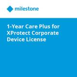 Milestone 1-Year Care Plus for XProtect Corporate Device License YXPCODL