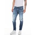 Replay Herren Jeans Willbi Regular-Fit mit Stretch, Blau (Medium Blue 009), W38 x L34