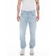 Replay Herren Jeans Sandot Tapered-Fit aus Komfort Denim, Blau (Superlight Blue 011), W31 x L30
