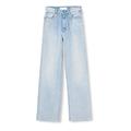 Replay Damen Jeans Laelj Wide Leg Fit Rose Label, Super Light Blue 011 (Blau), 27W / 30L
