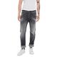 Replay Herren Jeans Waitom Regular-Fit mit Stretch, Grau (Dark Grey 097), W32 x L32