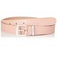 Calvin Klein Damen CK Must Metal Loop Belt EMB 25MM Gürtel, Café au Lait, 95