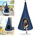 Pod Swing for Kids Durable Hanging Hammock Chair with Adjustable Rope Tree Tent Swing for Kids Indoor Outdoor Use