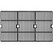 Grisun 16 7/8 Porcelain Enameled Cast Iron Grill Cooking Grates for Charbroil 463440109 463432215 463436213 463436215 463420508 463420509 463420511 463461613 Gas Grills Grates Replacement Parts