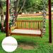 Water-Resistant 47 * 16.5 x 2 Inch Outdoor Bench/Settee Cushion Patio Furniture Swing Cushion - Khaki