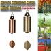 Dosaele Small Deep Resonance Serenity Bell Windchime Vintage Heroic Windbell Metal Wind Chimes for Home Outdoor Yard Decorations