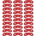 30pcs 2â€‘Hole Rope Buckles Guyline Parachute Cord Tensioners Adjuster for Outdoor Camping Awning Tent Rope Fittings