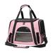 Portable Cat Carrier Sided Pet Travel Carrier for Small Cats Dogs Comfort Portable Foldable Pet Bag Outgoing Transport Pets Bags Pink