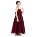 Ekidsbridal A-Line Ruffle Chiffon Flower Girl Dresses Junior Bridesmaid Gown for Wedding Ceremony 192 2