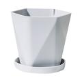 Moocorvic Garden Pots Plant Pots Outdoor Plastic Flower Pots Flower Flower Balcony Household Thicken Patio Lawn & Garden Tall Glass Vases Floor Standing