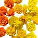 24 Pcs Foam Mini Roses 1.3 Inch Wholesale Heads Buds Small Artificial Flowers Wedding Home Party Decor Bouquet