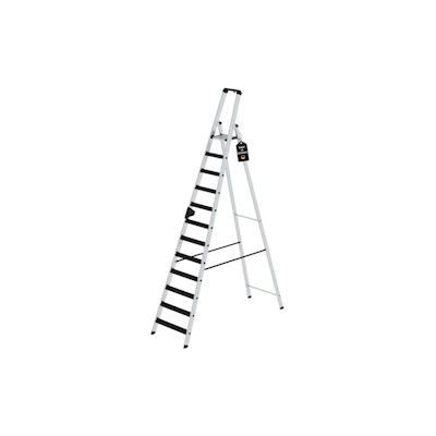 PROREGAL Stufen-Stehleiter einseitig begehbar mit clip-step relax 14 Stufen Image