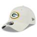 Men's New Era Cream Green Bay Packers Core Classic 2.0 9TWENTY Adjustable Hat