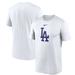 Men's Nike White Los Angeles Dodgers Big & Tall Logo Legend Performance T-Shirt