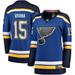 Women's Fanatics Branded Jakub Vrana Blue St. Louis Blues Home Breakaway Jersey