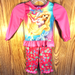 Disney Pajamas | Disney Princess Pajamas Set Toddler Girls Size 3t Rapunzel 2 Piece | Color: Pink | Size: 3tg