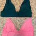 J. Crew Swim | 2 J. Crew Bikini Tops Sz Small Teal And Pink Excellent Condition | Color: Green/Pink | Size: S