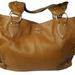 Michael Kors Bags | Michael Kors Woodside Large Satchel Leather Handbag British Tan Retail $378 | Color: Gold/Tan | Size: Medium