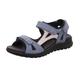 Riemchensandale LEGERO "Siris" Gr. 38, blau (jeansblau) Damen Schuhe Sandalen