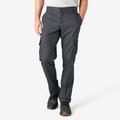 Dickies Men's Flex Regular Fit Cargo Pants - Charcoal Gray Size 44 32 (WP595)