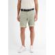 Bermudas LERROS "LERROS Chino Bermuda, Minimal Alloverprint" Gr. 31, Normalgrößen, grau (soft stone) Herren Hosen Bermudas