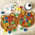 Puzzle 3D de Forme Géométrique pour Enfant Jeu de Combat Interactif ApprentiCumbria Montessori