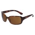 Ray-Ban RB4068 Damen-Sonnenbrille Vollrand Eckig Kunststoff-Gestell, braun