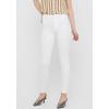 Skinny-fit-Jeans ONLY "ONLROYAL HW SK JEANS DNM WHITE NOOS", Damen, Gr. L (40), Länge 34, weiß, Denim/Jeans, Obermaterial: 69% Baumwolle, 29% Polyester, 2% Elasthan, unifarben, casual, Jeans
