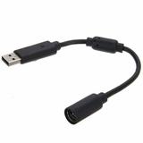 Xinwanna USB Breakaway Extension Cable Cord Adapter for Xbox 360 Wired Gamepad Controller (Accessories only)