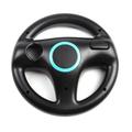 Frogued Universal Steering Wheel Remote Controller for Mario Kart Nintendo Wii Parts (Black)