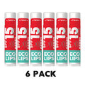 Eco Lips Classic Berry Broad Spectrum SPF 15 Sunscreen Lip Balm 6 Pack