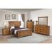 Coaster Furniture Brenner Rustic Honey 5-piece Panel Bedroom Set